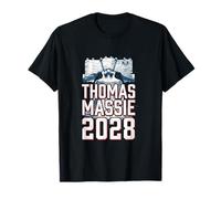 Ron Paul Thomas Massie Élection 2028 Président Amérique T-Shirt