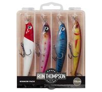 Turrall Clouser Minnow Chatreuse Lot de 3 Mouches d'eau salée