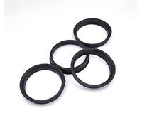 Ronal Lot de 4 bagues de centrage 76,0-67,1/76 0 vers 67,1 Noir