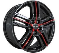 RONAL RONAL R57 MCR jetblack-red spoke 7.5Jx19 5x112 ET55