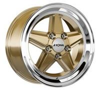 RONAL RONAL R9 racing gold-hornkopiert 7.0Jx16 5x112 ET23