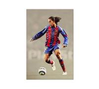 Ronaldinho Poster sur toile Motif joueur de football 40 x 60 cm