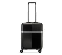 Roncato Airglam 2.0 4 roues Valise cabine 55 cm avec soufflet d'extension noir