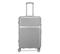 Roncato Airglam 4 roulettes Trolley M 68 cm avec soufflet d'extension couleur argent