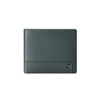 RONCATO Alaska Portefeuille en cuir véritable pour homme, Vert sauge, 13x9.5x1.5, Contemporain