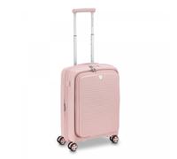 Roncato Arcade DLX 4 roulettes Trolley de cabine 55 cm Compartiment pour ordinateur portable avec soufflet d'extension rose