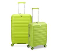Roncato B-Flying 4 roulettes Set de valises 2 pièces avec soufflet d'extension jaune