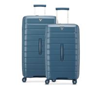 RONCATO B-Flying Lot de 2 valises à roulettes (L + M) L Denim, denim