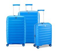 Roncato B-Flying Move 4 roues Set de valises 3 pièces avec soufflet d'extension bleu