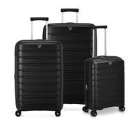 Roncato B-Flying Move 4 roues Set de valises 3 pièces avec soufflet d'extension noir