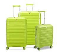 Roncato B-Flying Move 4 roues Set de valises 3 pièces avec soufflet d'extension vert