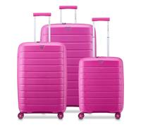 Roncato B-Flying Move 4 roues Set de valises 3 pièces avec soufflet d'extension violet