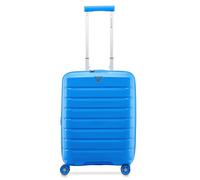 Roncato B-Flying Move 4 roues Valise cabine 55 cm avec soufflet d'extension bleu