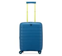 Roncato B-Flying Move 4 roues Valise cabine 55 cm avec soufflet d'extension bleu pétrole