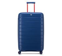 Roncato B-Flying Move 4 roulettes Trolley 78 cm avec soufflet d'extension bleu