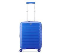 Roncato B-Flying Move 4 roulettes Trolley de cabine 55 cm avec soufflet d'extension bleu