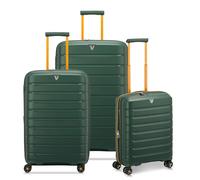 Roncato B-Flying Move Set DE VALISES (Grande, Moyenne, Cabine) Vert Camouflage
