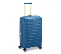 Roncato B-Flying Move 4 roues Valise cabine 68 cm avec soufflet d'extension bleu pétrole