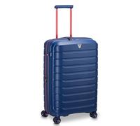 RONCATO B-flying Move Valise Trolley Moyen 68 cm, extensible avec fermeture éclair et système de fermeture TSA - Bleu outremer