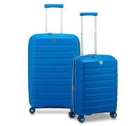 Roncato B-Flying Set DE VALISES (Moyenne, Cabine) Bleu Cobalt