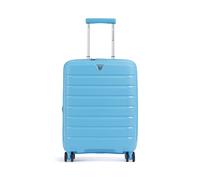 Roncato B-Flying Move 4 roulettes Trolley de cabine 55 cm avec soufflet d'extension bleu
