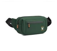 RONCATO BE-DRY Sac banane imperméable - 13 x 26 x 6 cm - Design moderne et compact pour les loisirs, les voyages et l'extérieur | Imperméable - Vert Forêt, Vert forêt, Sac banane porte-argent