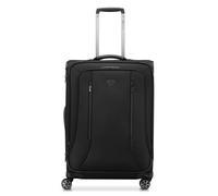 Roncato City 3.0 4 roulettes Trolley M 64 cm avec soufflet d'extension noir