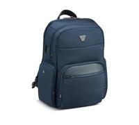 RONCATO CITY 3.0 Sac à dos de travail avec compartiment pour ordinateur 15.6" - 40x33x18 cm - Bleu nuit