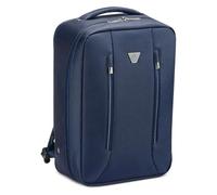 RONCATO CITY 3.0 Sac à dos de voyage, taille cabine underseat 40x25x15/20 | Extensible avec fermeture éclair - Bleu nuit, bleu nuit