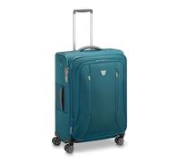 RONCATO CITY 3.0 Valise souple Trolley extensible avec fermeture éclair et système de fermeture TSA, Émeraude, Media