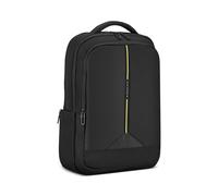 RONCATO CLAYTON Sac à dos de travail avec compartiment pour ordinateur 15.6" - 44x31x15 cm - Noir/Jaune