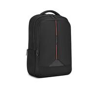 RONCATO CLAYTON Sac à dos de travail avec compartiment pour ordinateur 15.6" - 44x31x15 cm - Noir/Rouge