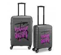 Roncato Dc Comics Set De Valises (moyenne, Cabine) - Harley Quinn