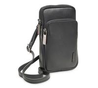 Roncato Detroit Pochette pour téléphone portable Cuir 11.5 cm noir