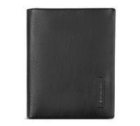 Roncato Detroit Porte-monnaie Protection RFID Cuir 8 cm noir