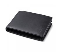 Roncato Detroit Porte-monnaie Cuir véritable 12.5 cm noir