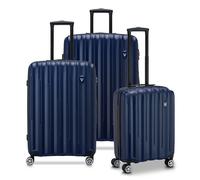 Roncato Element 2.0 4 roulettes Set de valises 3 pièces bleu
