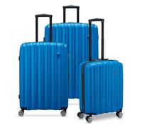 Roncato Element 2.0 4 roulettes Set de valises 3 pièces bleu