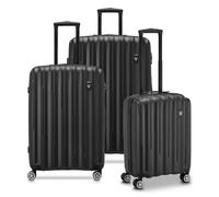 Roncato Element 2.0 4 roulettes Set de valises 3 pièces noir