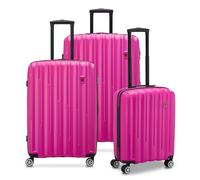 Roncato Element 2.0 4 roulettes Set de valises 3 pièces rose