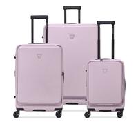 Roncato Florence 4 roues Set de valises 3 pièces avec soufflet d'extension violet