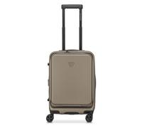 Roncato Florence 4-roues trolley cabine 55 cm avec soufflet d'extension compartiment ordinateur portable gris
