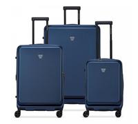 Roncato Florence 4 roues Set de valises 3 pièces avec soufflet d'extension bleu