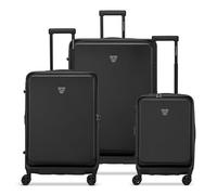 Roncato Florence Set DE VALISES (Grande, Moyenne, Cabine) - Noir