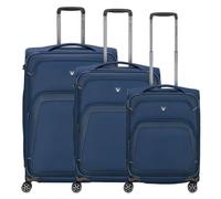 Roncato Gateway 4 roues Set de valises 3 pièces avec soufflet d'extension bleu