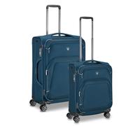 Roncato Gateway Set DE VALISES (Moyenne, Cabine) - Bleu