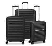Roncato Ibiza 4 roulettes Set de valises 3 pièces noir
