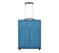 RONCATO IRONIK 2.0 Chariot cabine 55 cm | Doux, extensible avec fermeture éclair, 2 roues - Denim, pétrole, Cabina