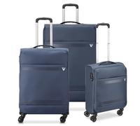 Roncato Jazz 4.0 4 roulettes Set de valises 3 pièces bleu