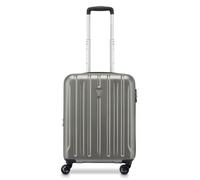 Roncato Kinetic 2.0 4 roulettes Trolley de cabine 55 cm avec soufflet d'extension couleur argent